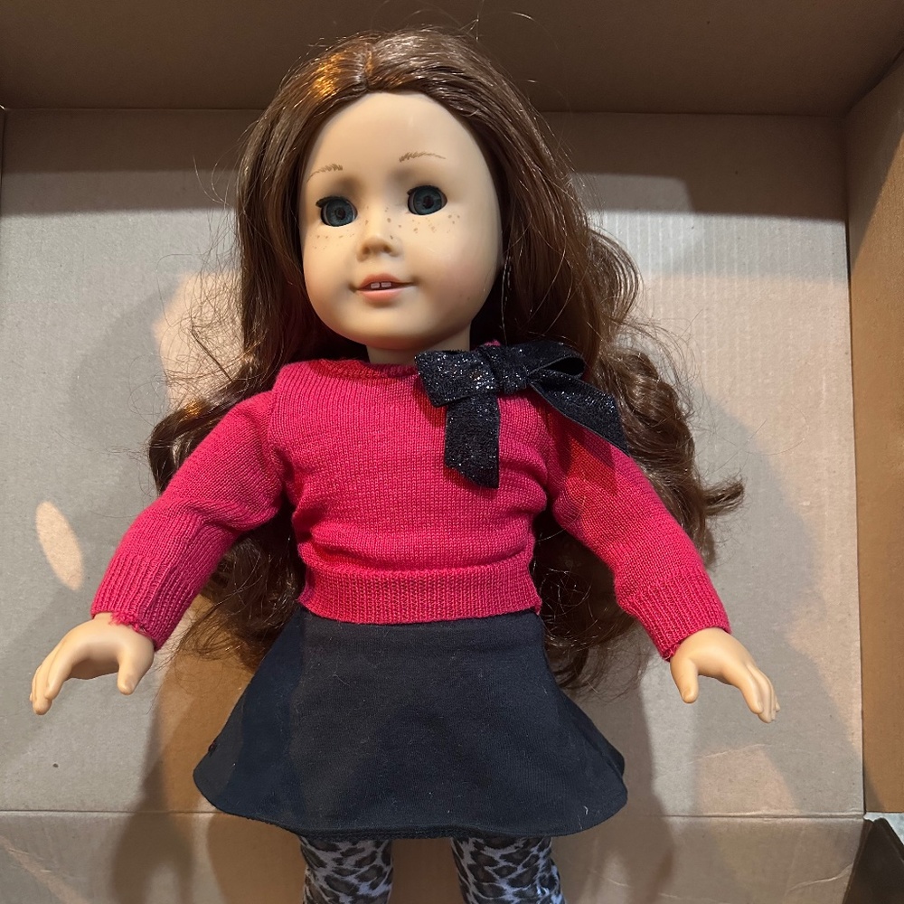 Retired American Girl Doll Saige Copeland 18" Girl of the Year 2013 With Outfit